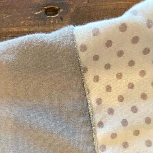 Jillian’s Closet Gray Dress Polka Dot Trim Infant Size 6-9 Months - Picture 10 of 14